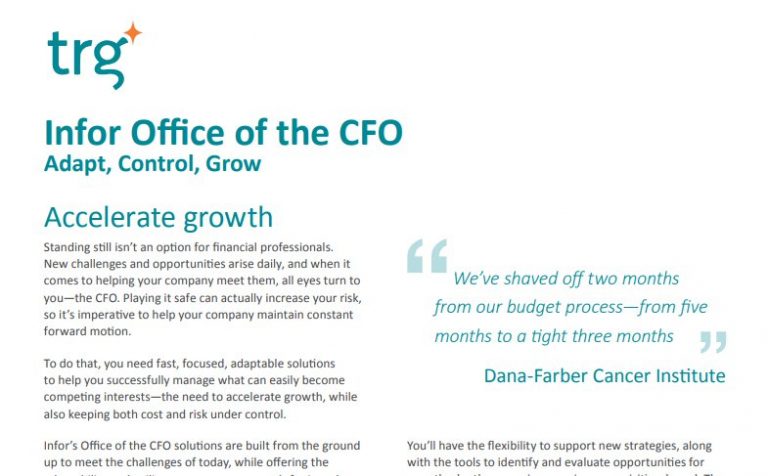 Infor Office of the CFO 2